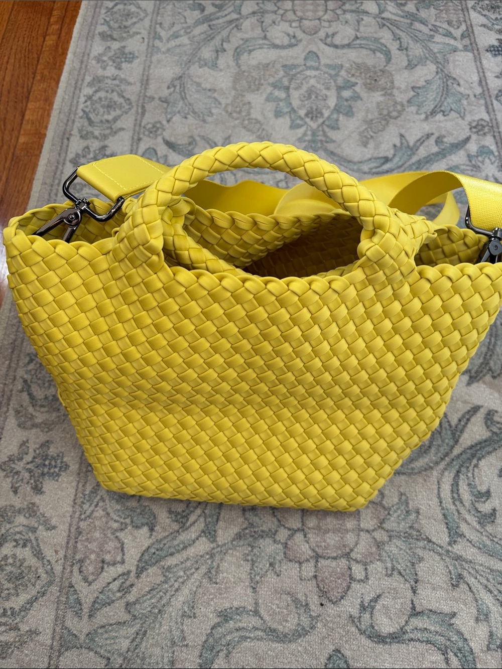 Naghedi St Barths Mini Tote Yellow